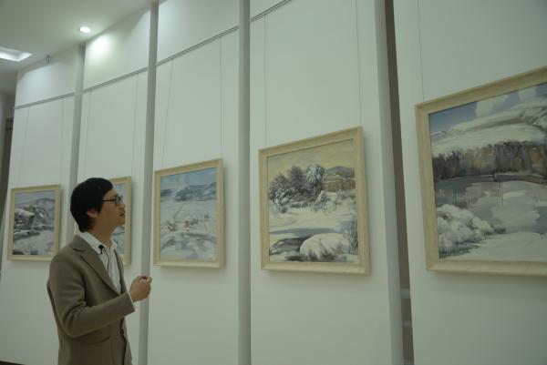 翰墨飄香，丹青傳韻——我校成功舉辦漢語(yǔ)推廣系列活動(dòng)之中國(guó)書(shū)畫(huà)藝術(shù)講座及展覽